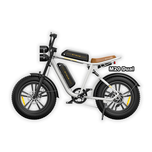 eBike ENGWE M20 Dual Battery - White - In Box