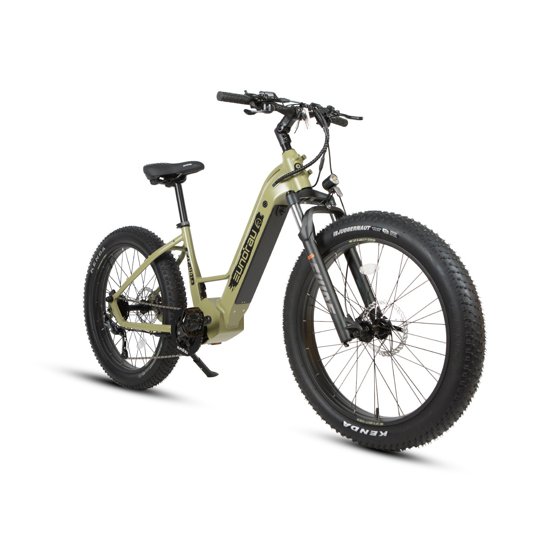 FAT - HD 2.0 / Hunter X7 - Electric Bicycle - FATHD-ST17-GR eBike Super Shop