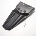 Black Eride Pro rear fender displayed on a white background, showing its curved shape and mounting points.
