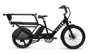 FLYER Via 500w Step Thru eBike 24x2.4 Street Electric Cargo eBike - Cargo eBike - eBike Super Shop