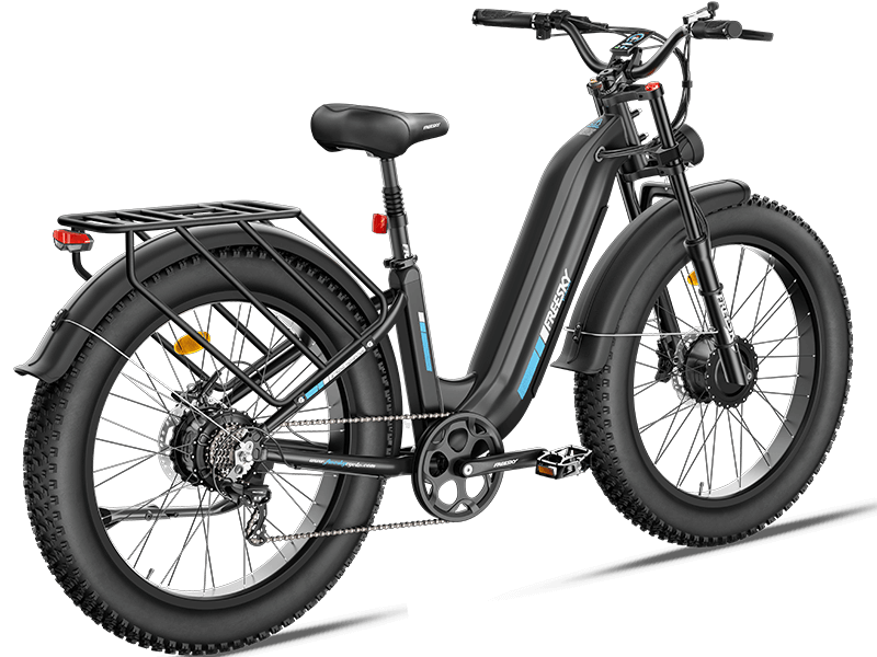 FREESKY Ranger M - 540 - Step Thru - FREES|Range|Black eBike Super Shop