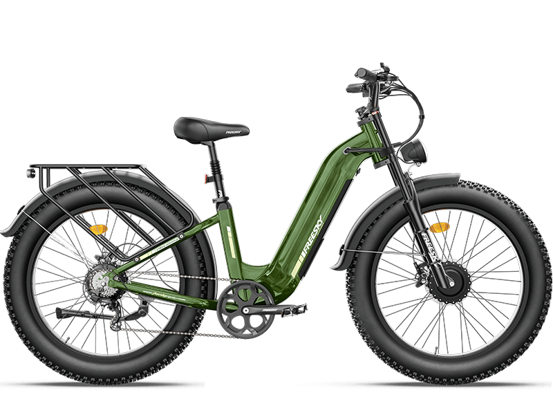 FREESKY Ranger M - 540 - Step Thru - FREES|Range|Green eBike Super Shop