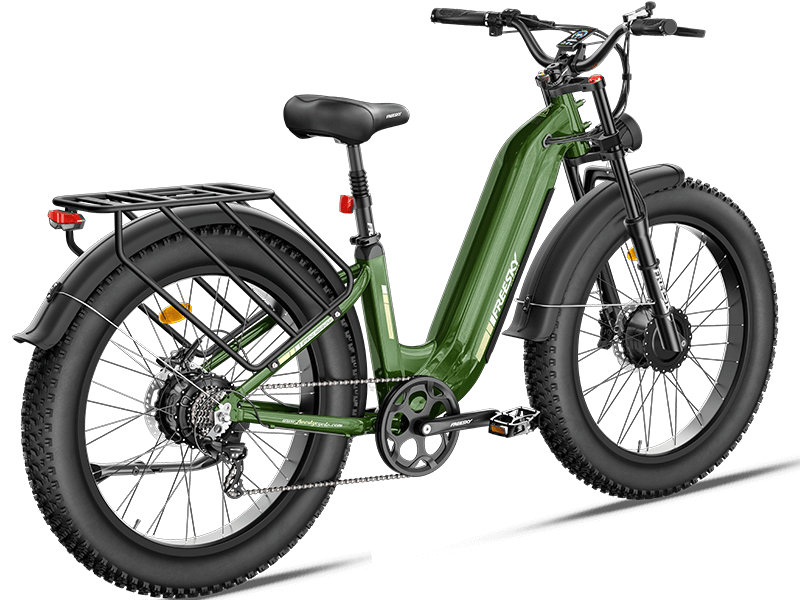 FREESKY Ranger M - 540 - Step Thru - FREES|Range|Green eBike Super Shop