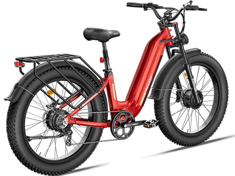 FREESKY Ranger M - 540 - Step Thru - FREES|Range|Red eBike Super Shop