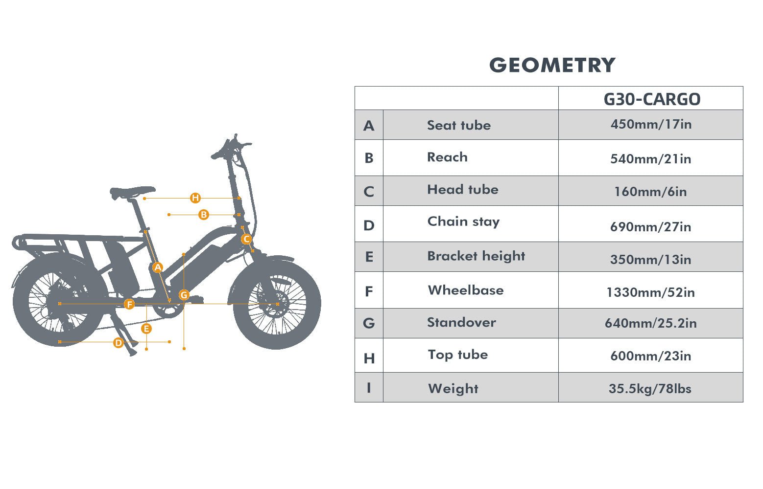 G30 - CARGO 2.0 - Electric Bicycle - G30-CARGO-7933 eBike Super Shop