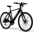 Aventon Soltera 2.5 electric bike in matte black, side view, displayed on a white background