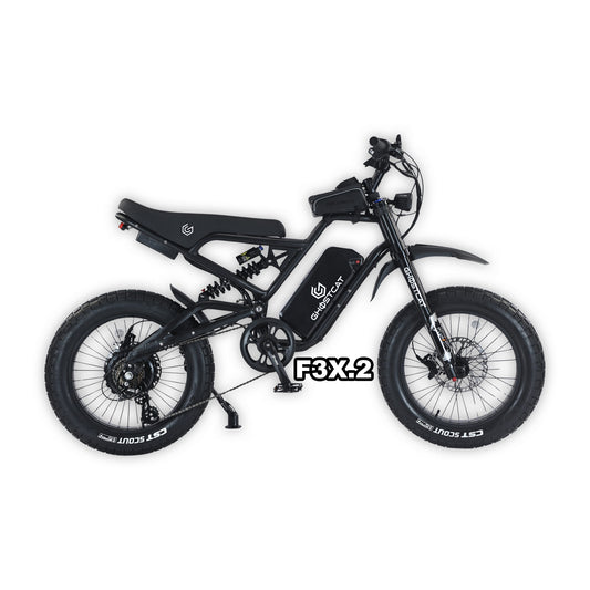 eMOTO GHOSTCAT F3X.2 Pro - Blackout - Ready to Ride