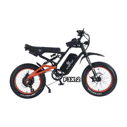 eMOTO GHOSTCAT F3X.2 Pro - Burnt Orange - Ready To Ride
