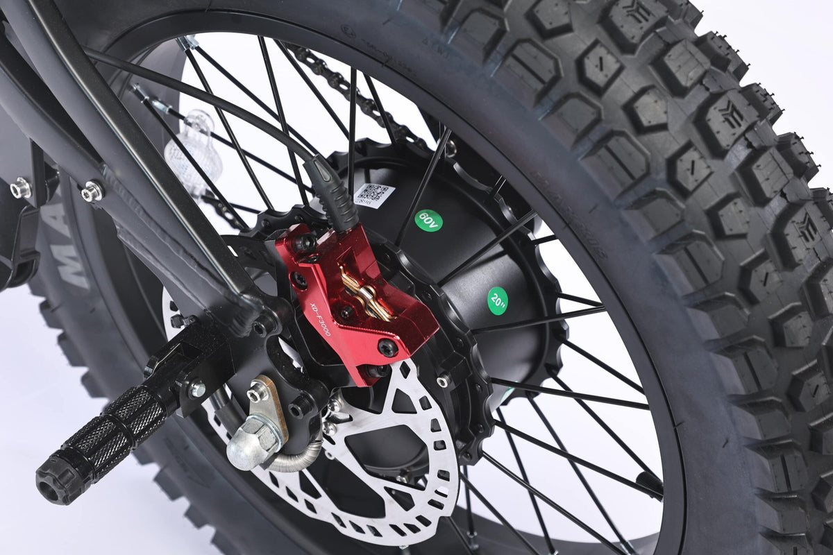 GhostCat F4X rear motor torque clamp and brake