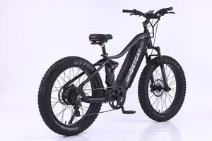 GhostCat Saber S1 Black, front three-quarter view, studio