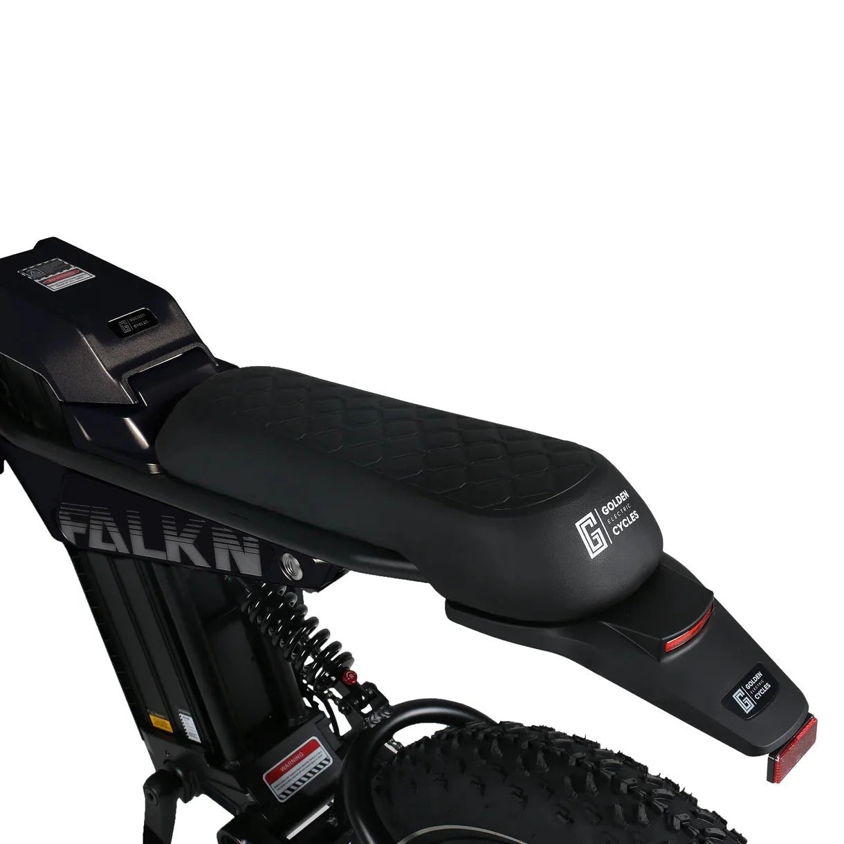 GOLDEN CYCLE Falkn 750w Moto eBike 20x4 Fat Electric e - Moto Style eBike - Moto Style eBike - GOLDE|MOTO|BLUE|0315 eBike Super Shop