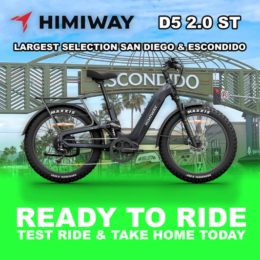 eBike Himiway D5 2.0 ST - Space Grey - Ready to Ride