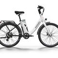 HIMIWAY A3 / Urban Electric Commuter Bike - Step Thru - HIMIW|A3 / |White eBike Super Shop