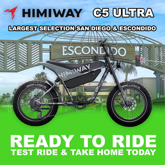 eBike Himiway C5 Ultra - Ink Gray - Ready to Ride