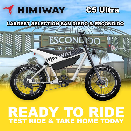 eBike Himiway C5 Ultra - White - Ready to Ride