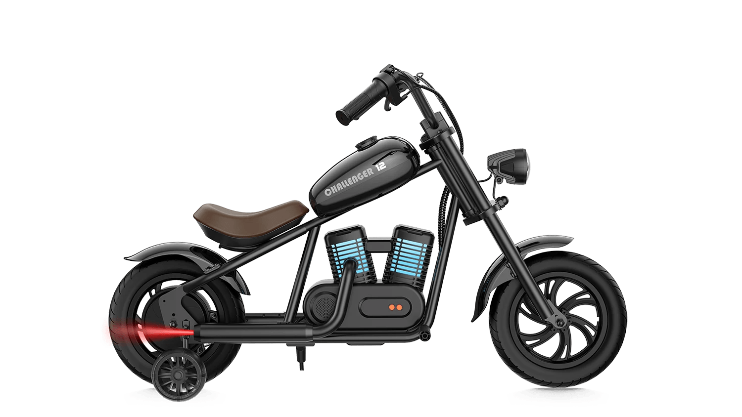 HYPER GOGO Challenger 12 Plus + Training Wheels - Kids - HYPER|Chall|Black eBike Super Shop