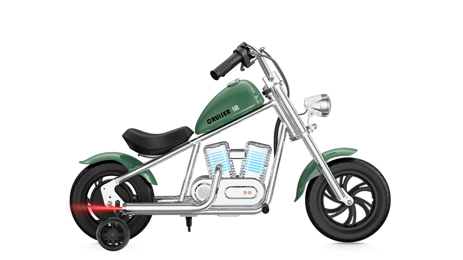 HYPER GOGO Challenger 12 Plus (W APP) + Training Wheels - Kids - HYPER|Chall|Dark eBike Super Shop