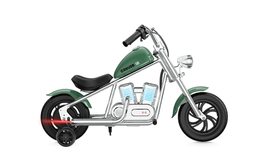 HYPER GOGO Challenger 12 Plus (W APP) + Training Wheels - Kids - HYPER|Chall|Dark eBike Super Shop