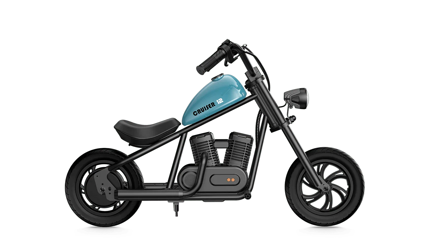 HYPER GOGO Cruiser 12 Electric Kids Mini Motorcycle eBike - 21.9v 160 w - Youth eMotorcycle - HYPER|BLUE|2246 eBike Super Shop