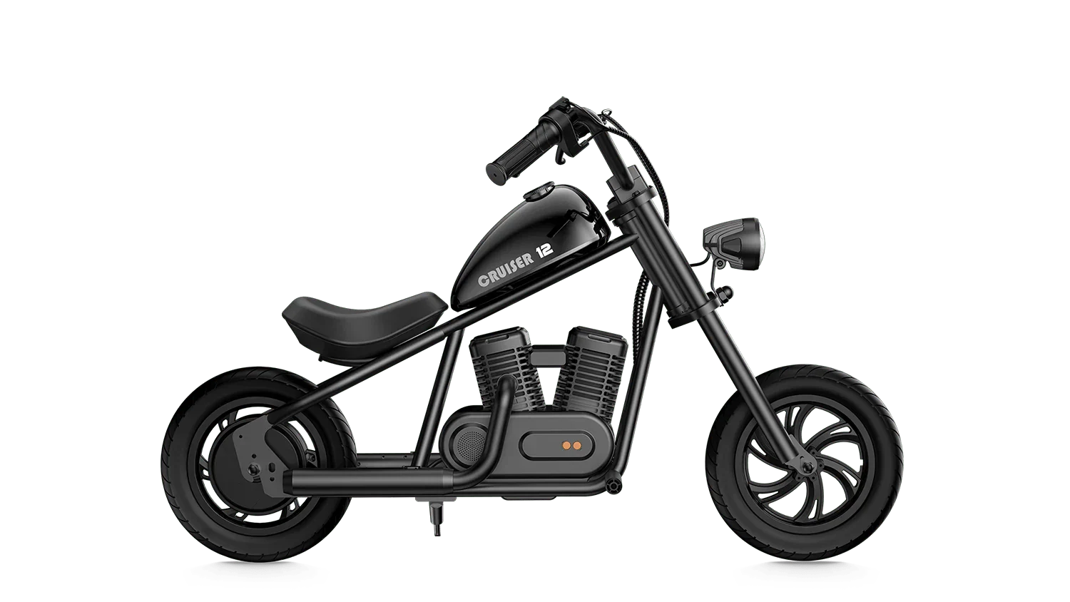 HYPER GOGO Cruiser 12 Electric Kids Mini Motorcycle eBike - 21.9v 160 w - Youth eMotorcycle - HYPER|BLACKNOTR|2251 eBike Super Shop