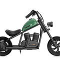 HYPER GOGO Cruiser 12 Electric Kids Mini Motorcycle eBike - 21.9v 160 w - Youth eMotorcycle - HYPER|GREEN|2248 eBike Super Shop