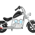 HYPER GOGO Cruiser 12 Plus (W APP) Kids Electric Mini Motorcycle eBike - 21.9v 160 w - Youth eMotorcycle - HYPER|BLACKNOTR|2268 eBike Super Shop