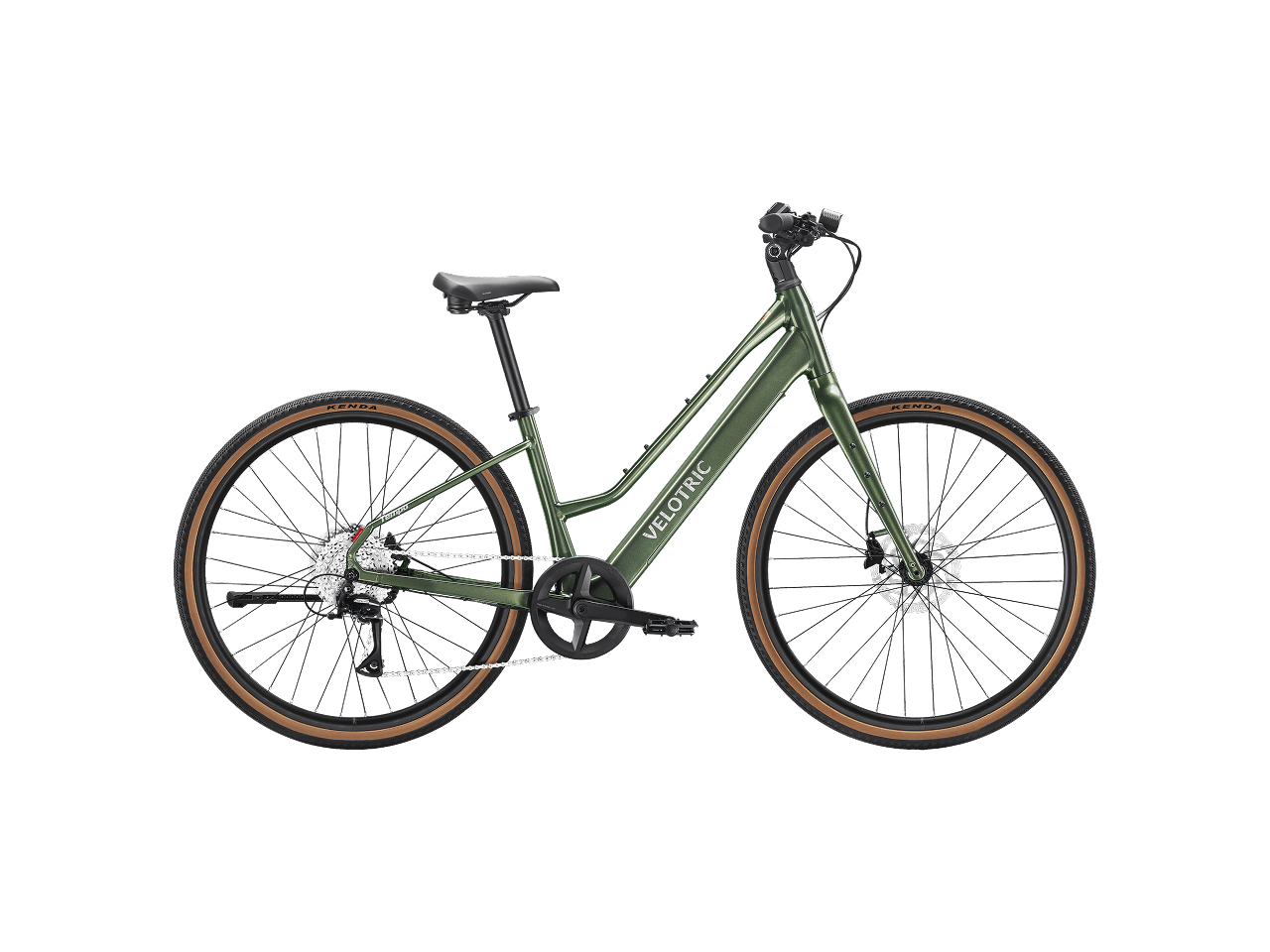 eBike Velotric Tempo Mid Step Product Image Forest Evergreen 2
