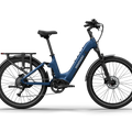 Himiway A7 eBike in Midnight Blue, side view, displayed against a plain background