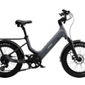 Urtopia Carbon Joy eBike in charcoal gray, side view, against a plain background