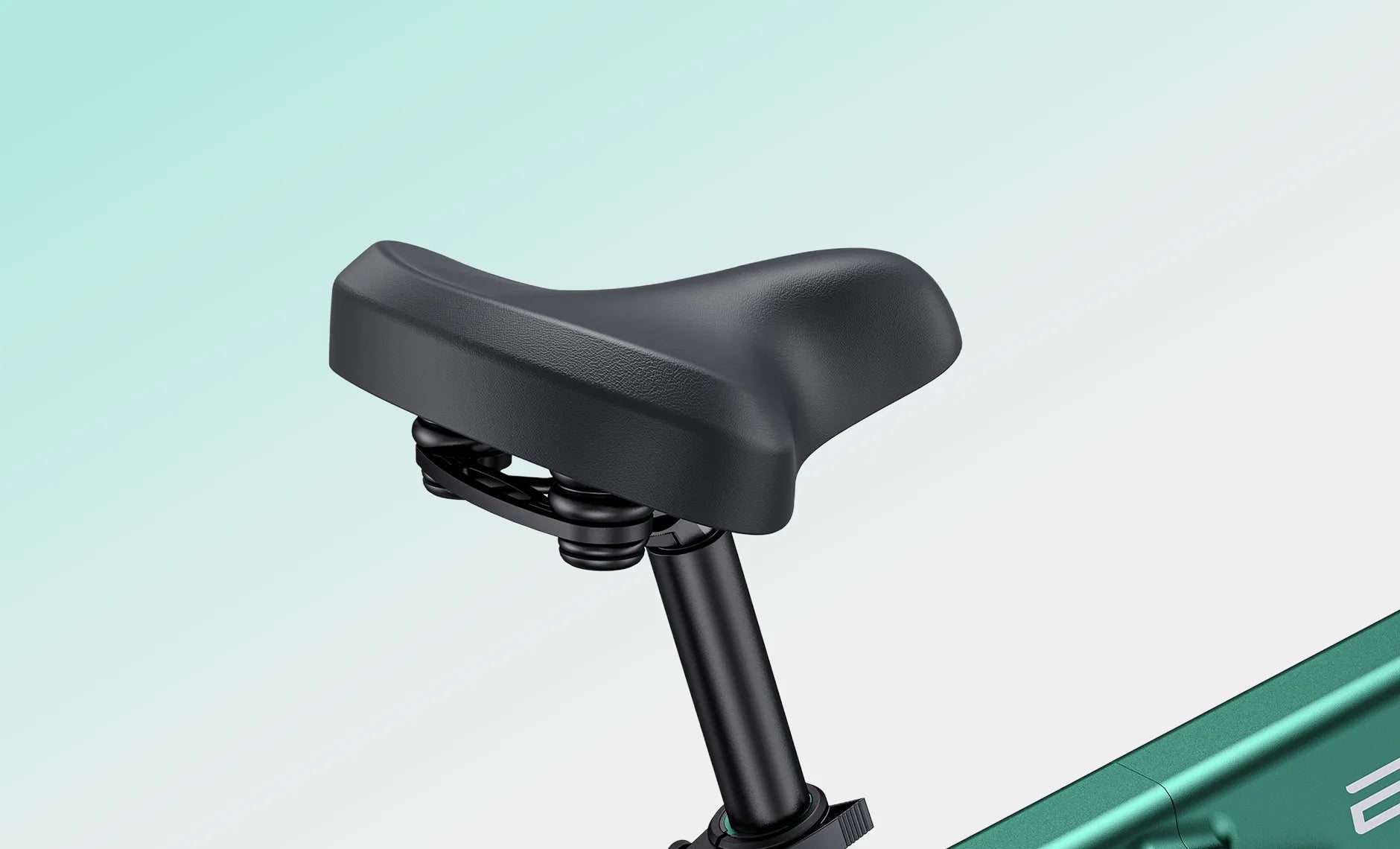 ENGWE EP-2 Pro 3.0 electric bike in matte black, shown from a side angle with fat tires, front suspension fork, rear rack, and foldable frame, displayed on a white background.
