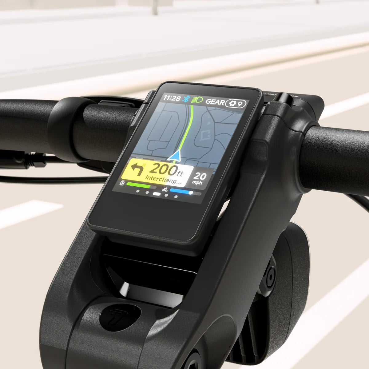 A black Segway Myon eBike displayed on a white background, showcasing its sleek frame, integrated battery, and modern design.
