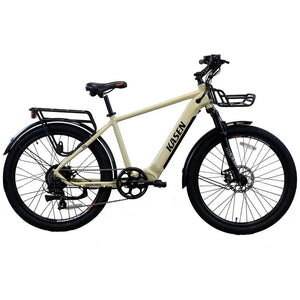 KASEN Cross 500 w Step Over Ebike 27.5X2.4 Urban Electric Urban eBike - Urban eBike - KASEN|URBAN|SAND|0245 eBike Super Shop