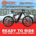 eBike KASEN K2.0 1000w - Black - Ready to Ride