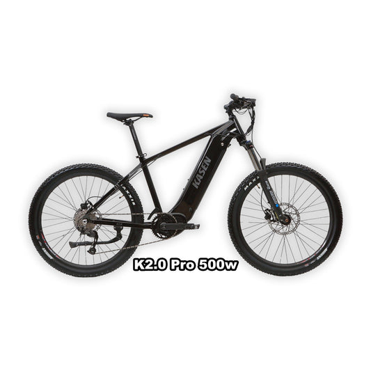 eBike Kasen K2.0 Pro 500w - Black - Ready to Ride