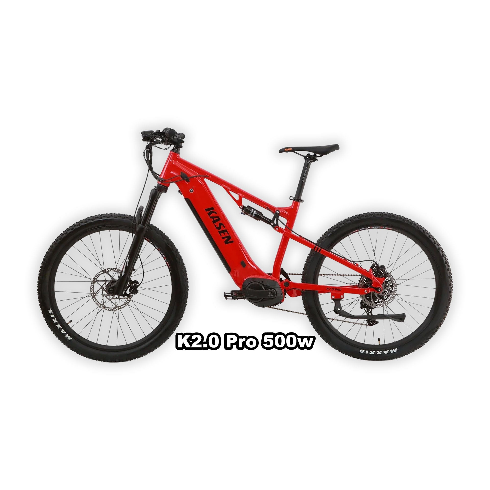 eBike Kasen K2.0 Pro 500w - Red - Ready to Ride