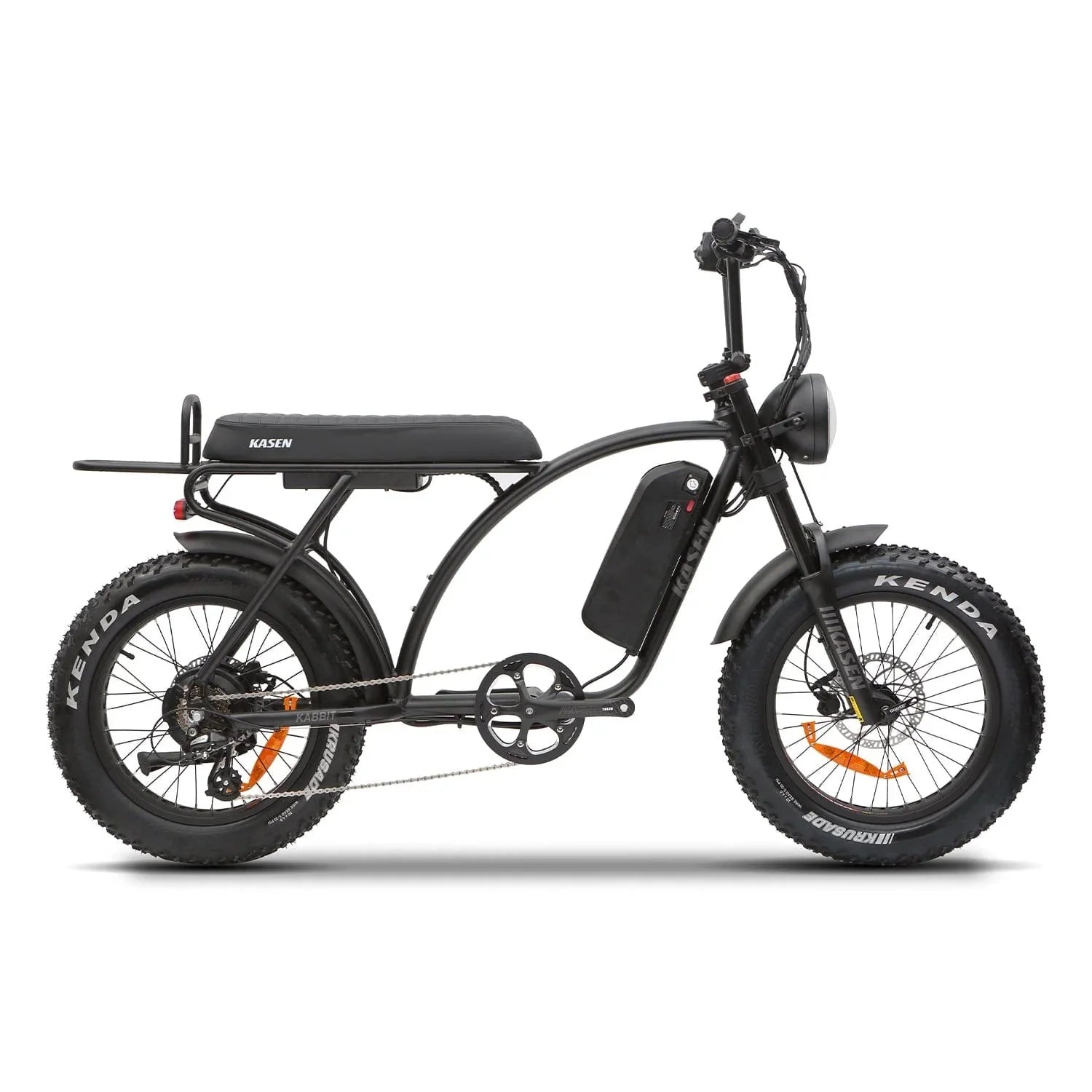 KASEN Kabbit 2.0 1000 w Moto Ebike 20x4 Fat Electric e - Moto Style eBike - Moto Style eBike - KASEN|MOTO|BLACK15AH|0202 eBike Super Shop