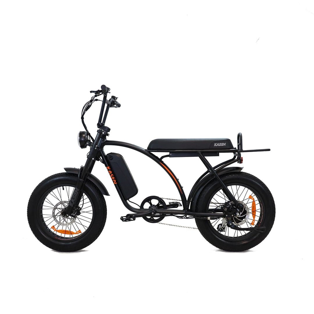 KASEN Kabbit Classic E - Bike - Moto - KASEN|Kabbit Cla|14.5 ah|Black eBike Super Shop
