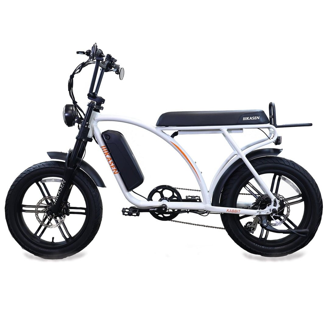KASEN Kabbit Plus - Moto - KASEN|Kabbit Plu|14.5 ah|White eBike Super Shop
