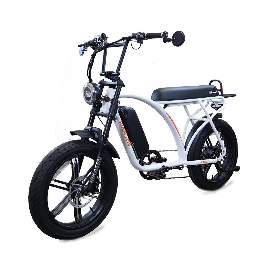 KASEN Kabbit Plus - Moto - KASEN|Kabbit Plu|14.5 ah|White eBike Super Shop