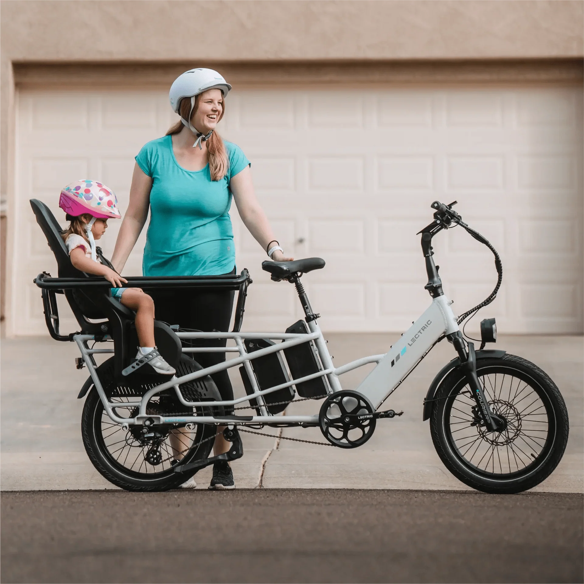 LECTRIC XPedition Cargo 750 w - Fat Tire Electric Cargo eBike - Cargo eBike - LECTR|BLUE|1755 eBike Super Shop