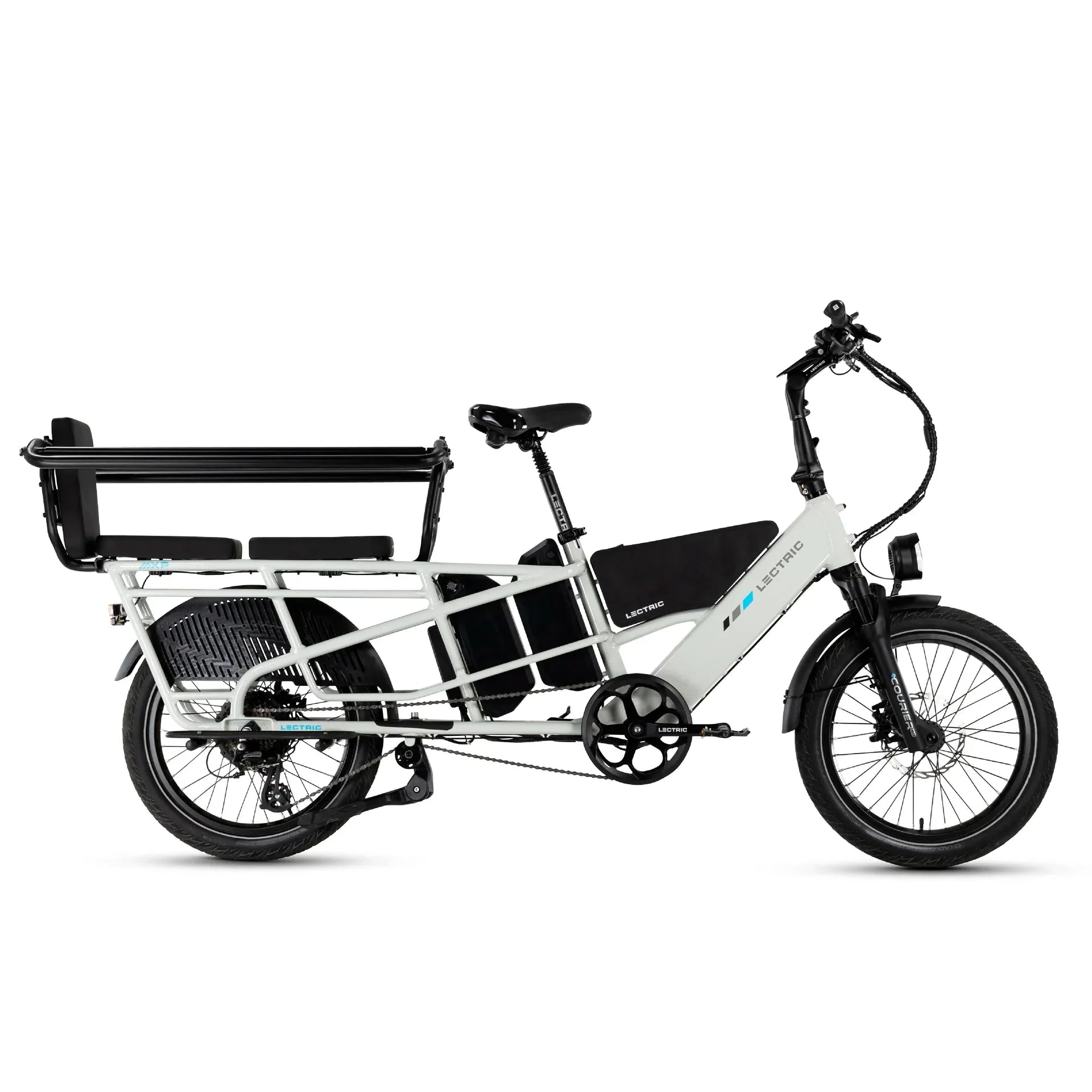 LECTRIC XPedition Cargo Dual Battery Limited - Edition 750 w - Fat Tire Electric Cargo eBike - Cargo eBike - LECTR|BLUE|1757 eBike Super Shop