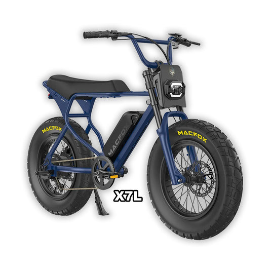 eBike Macfox X7L - Navy Blue - Ready to Ride
