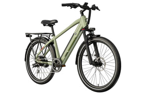 MOKWHEEL Mesa Light 2.0 350 w Step Over Ebike 27.5x2.4 Urban Electric Commuter Bike - Road eBike - MOKWH|WHITE|1535 eBike Super Shop