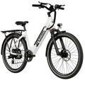 MOKWHEEL Mesa Light ST 2.0 350 w Step Thru Ebike 27.5x2.4 Urban Electric Beach Cruiser eBike