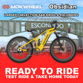 eBike Mokwheel Obsidian - Yellow & Black - Ready to Ride