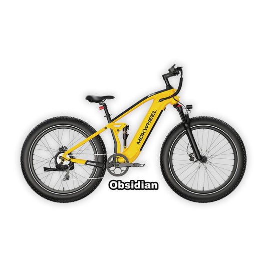 eBike Mokwheel Obsidian - Yellow & Black - In Box