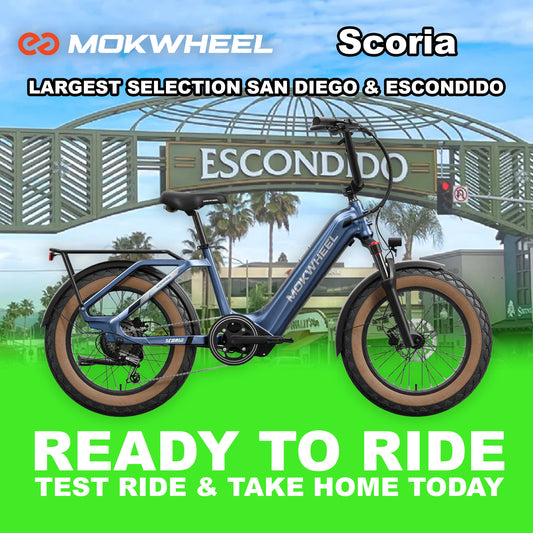 eBike Mokwheel Scoria - Blue - Ready to Ride