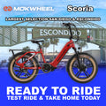eBike Mokwheel Scoria - Red - Ready to Ride