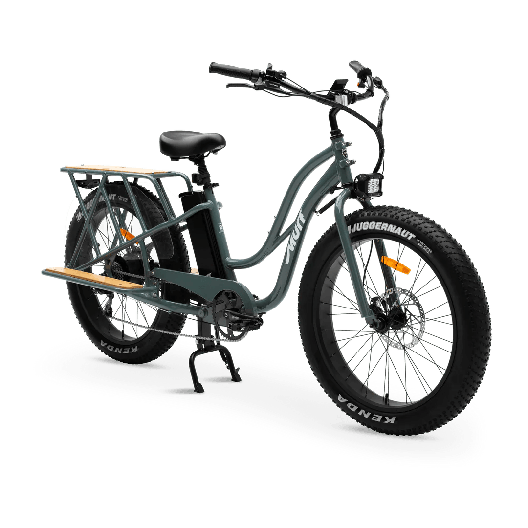 MURF Alpha Cargo Fat Tire Electric Cargo Beach Cruiser eBike - 52v 750 w Electric Cargo eBike - Cargo eBike - MURF|SEABR|2306 eBike Super Shop