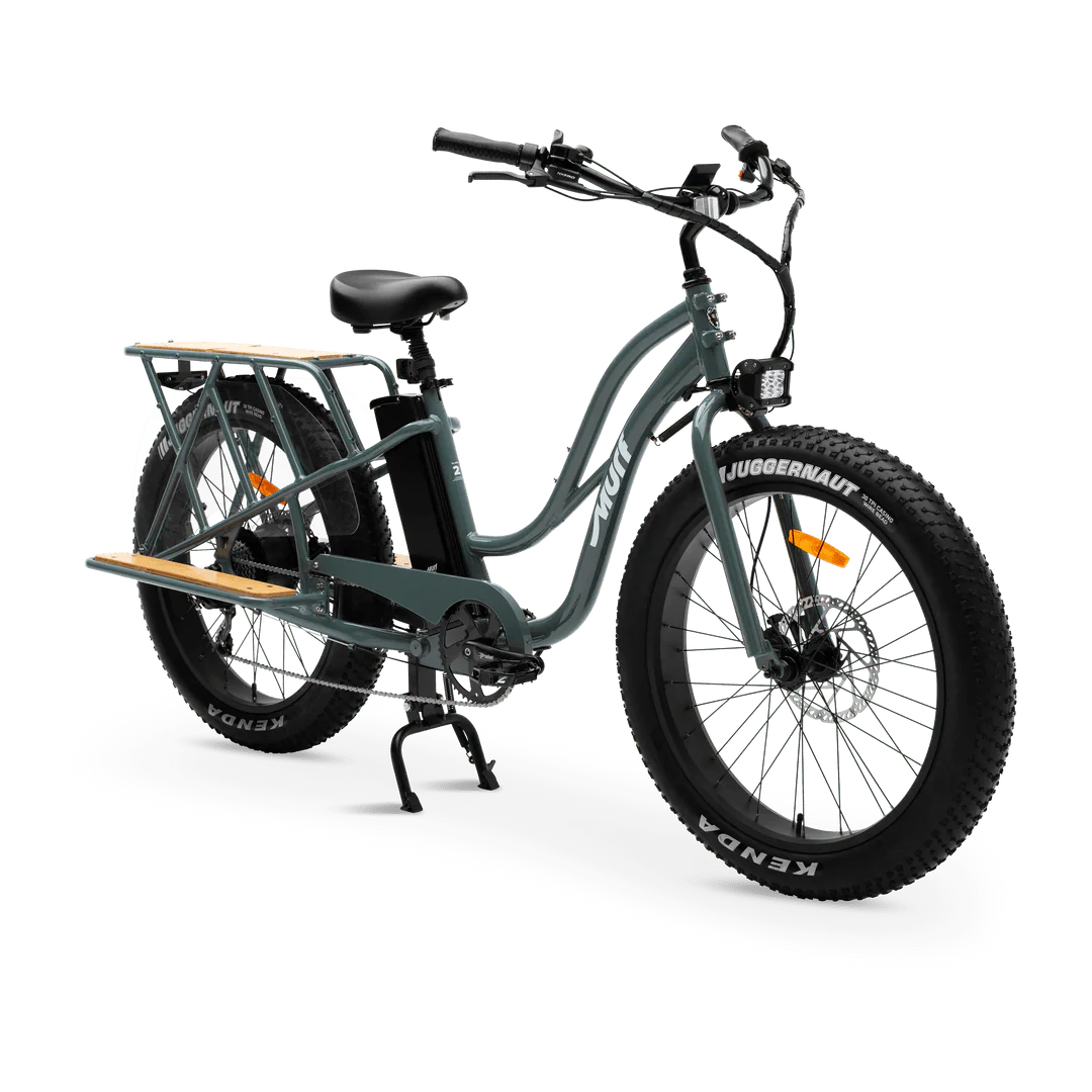 MURF Alpha Cargo Fat Tire Electric Cargo Beach Cruiser eBike - 52v 750 w Electric Cargo eBike - Cargo eBike - MURF|SEABR|2306 eBike Super Shop